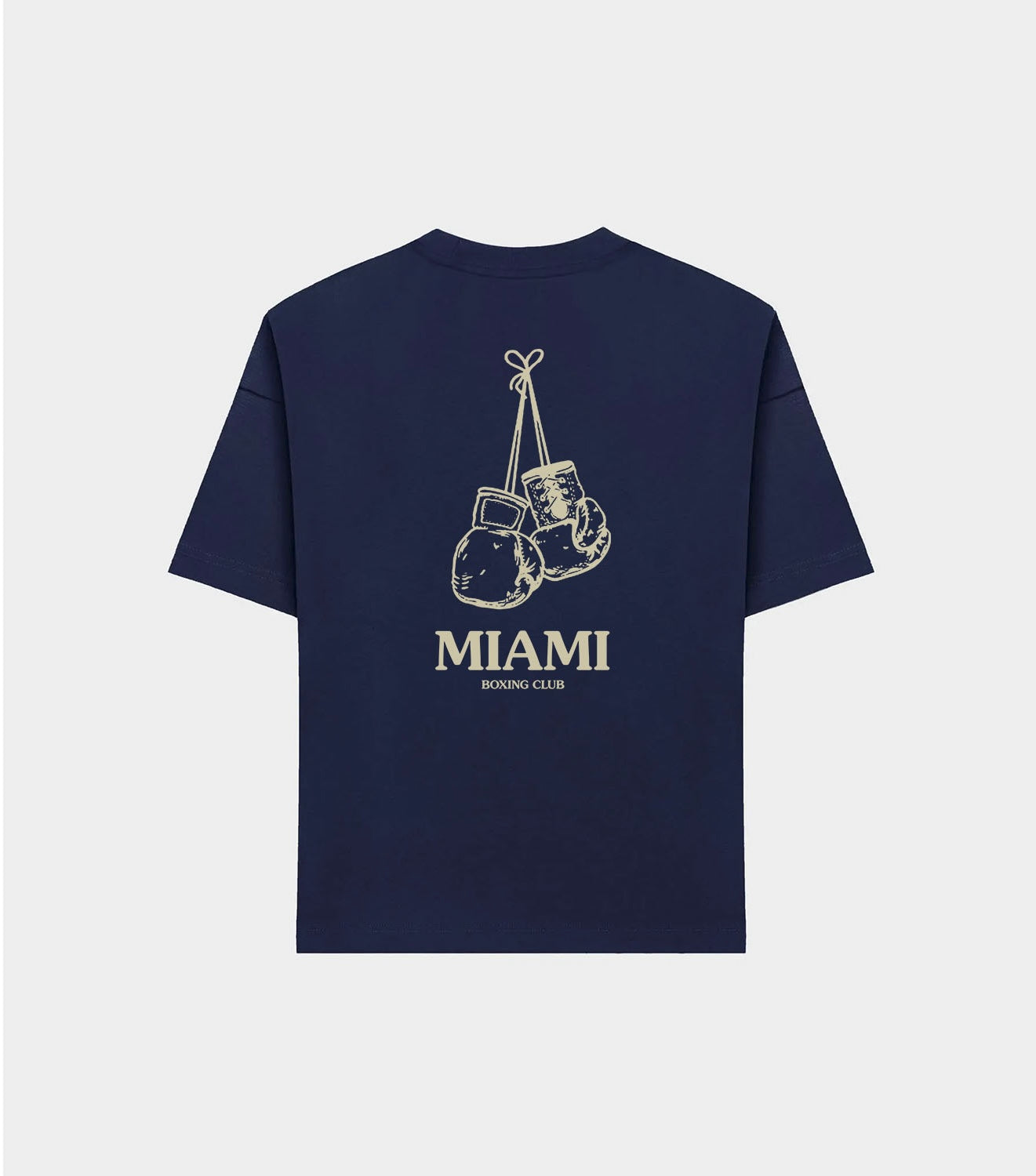 Miami Boxing Club Tee Navy