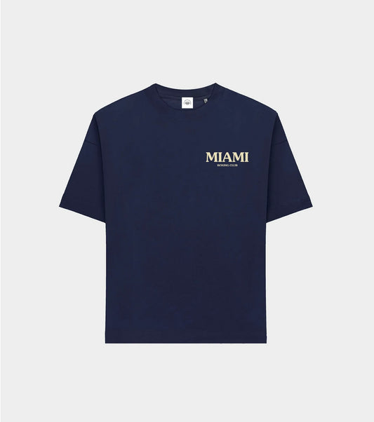 Miami Boxing Club Tee Navy