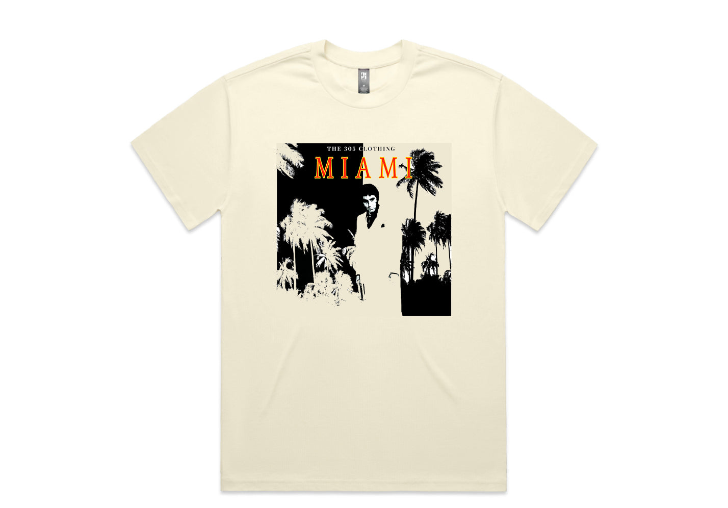 Scarface Palm Tree Oversized Tee