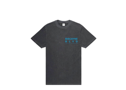 Biscayne BLVD Oversized Tee “Washed Black”